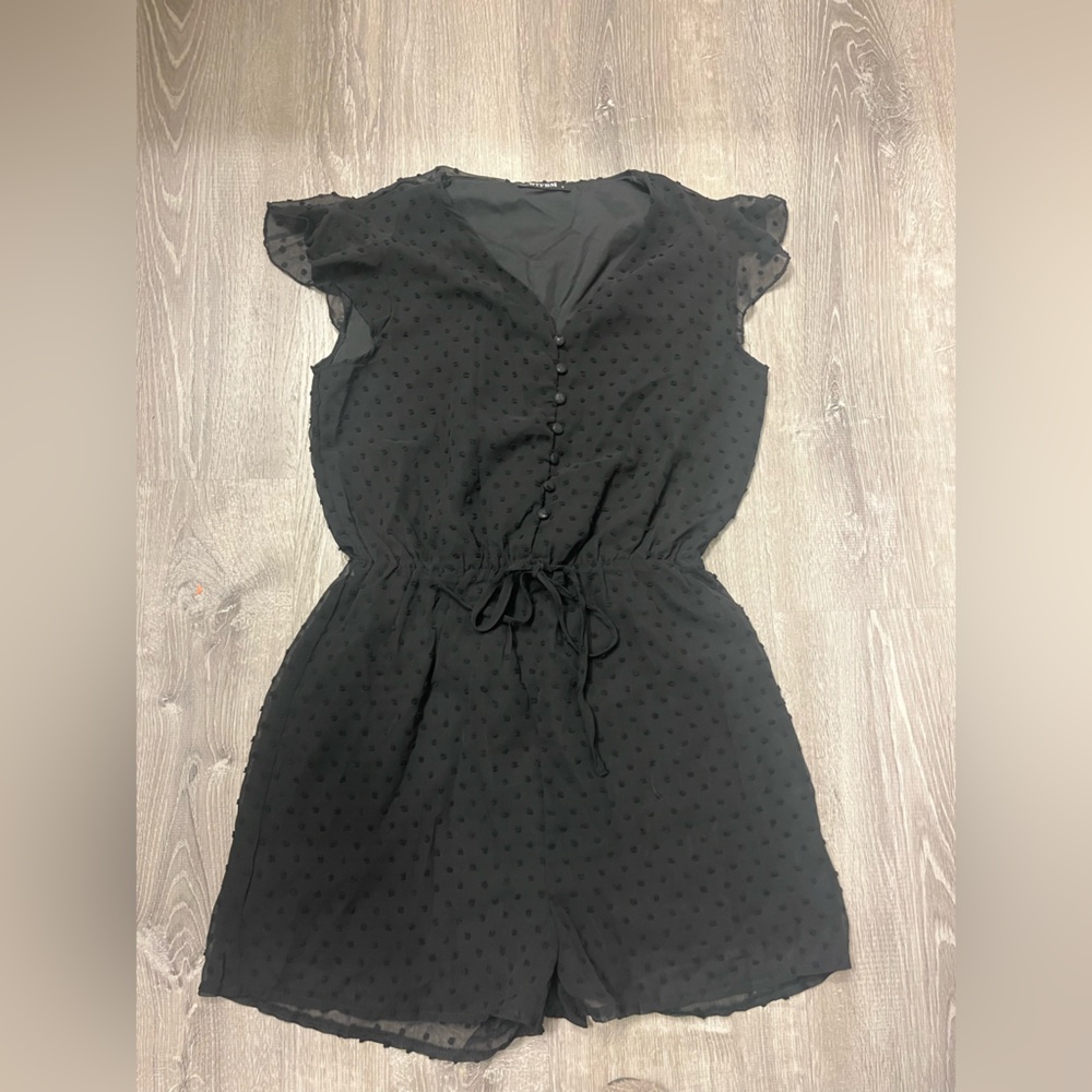 Women's BTFBM Black Romper- Size Small- New Without Tags